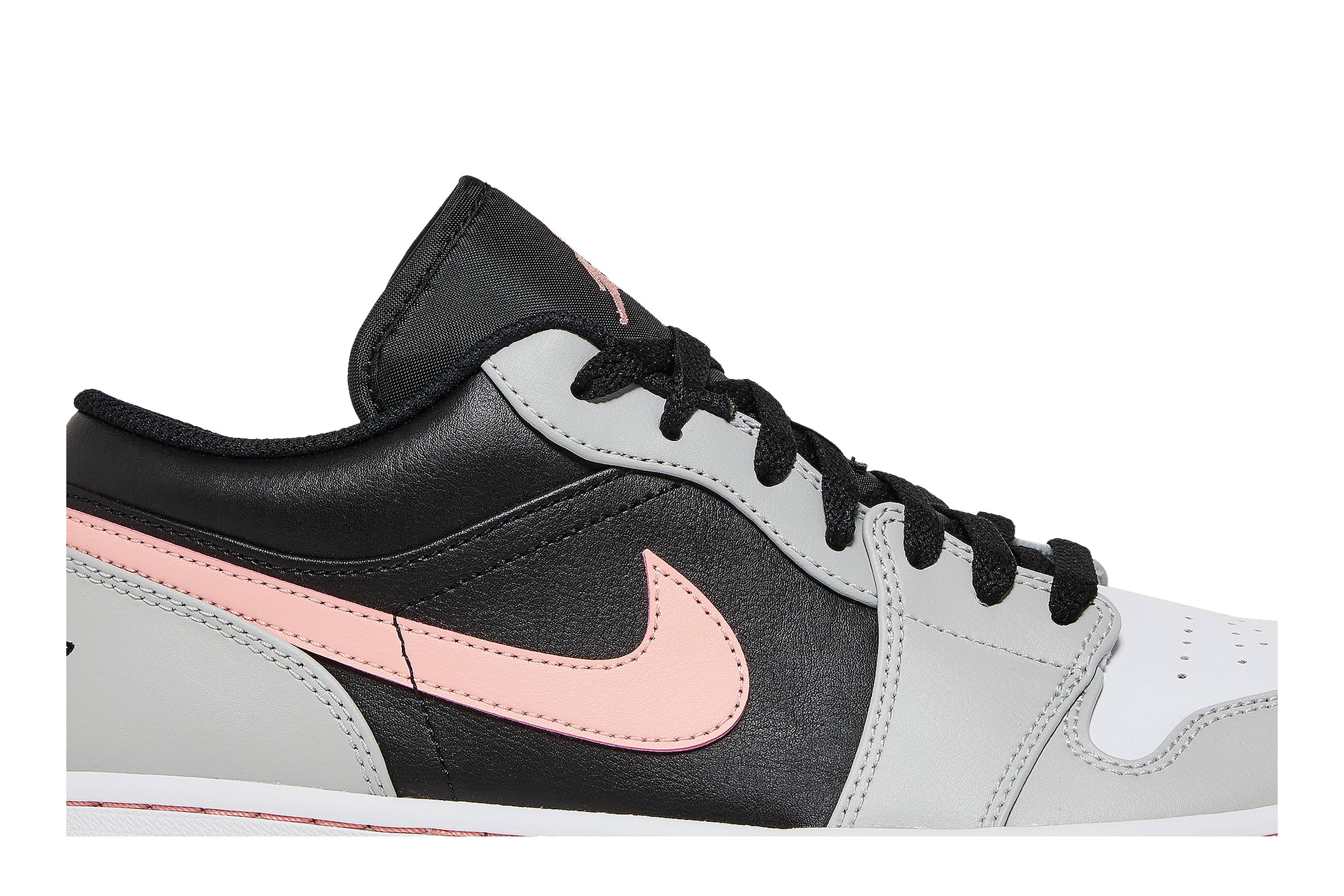 Air Jordan 1 Low ‚Black Grey Pink‘ 553558-062