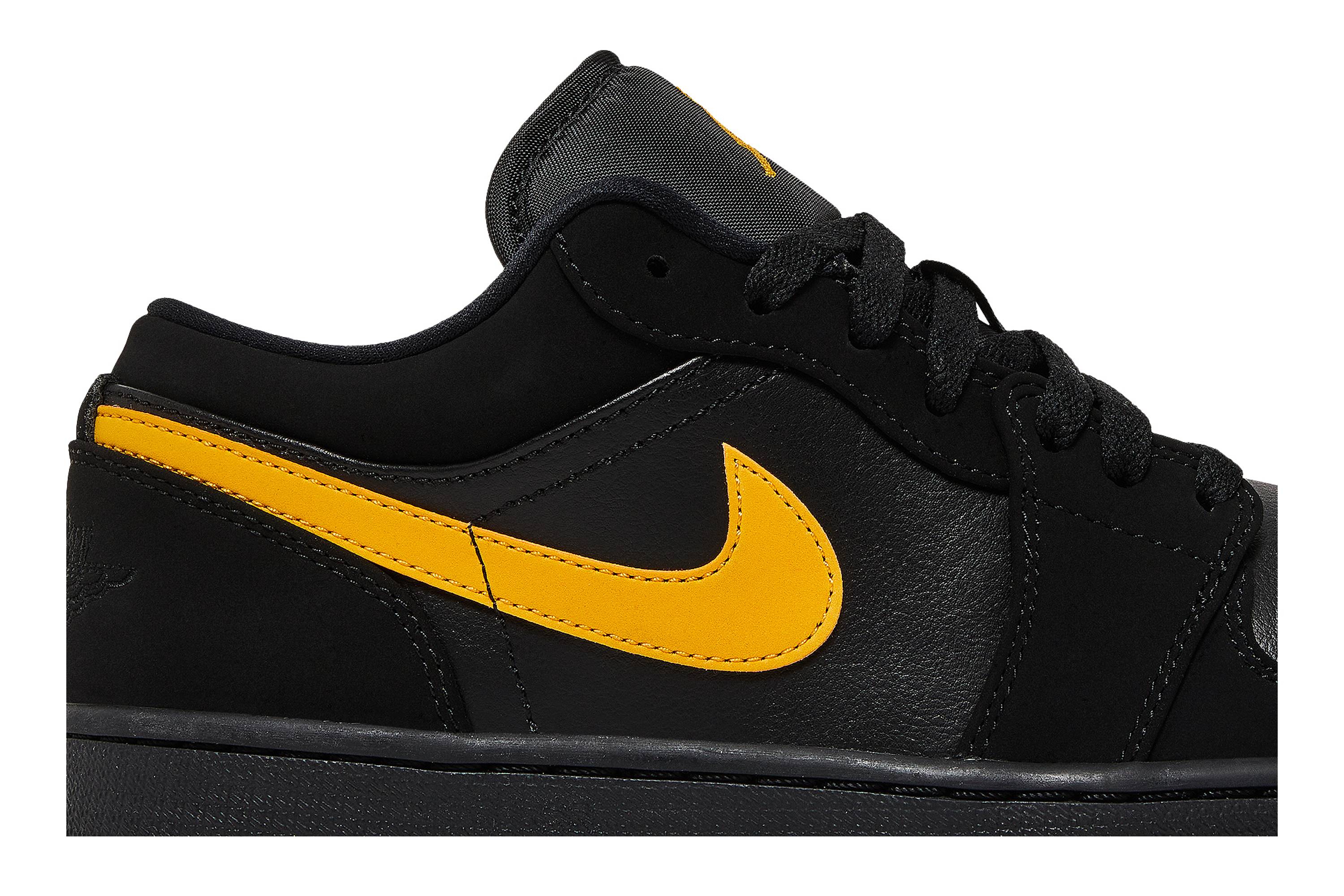 Air Jordan 1 Low ‚Black University Gold‘ 553558-071