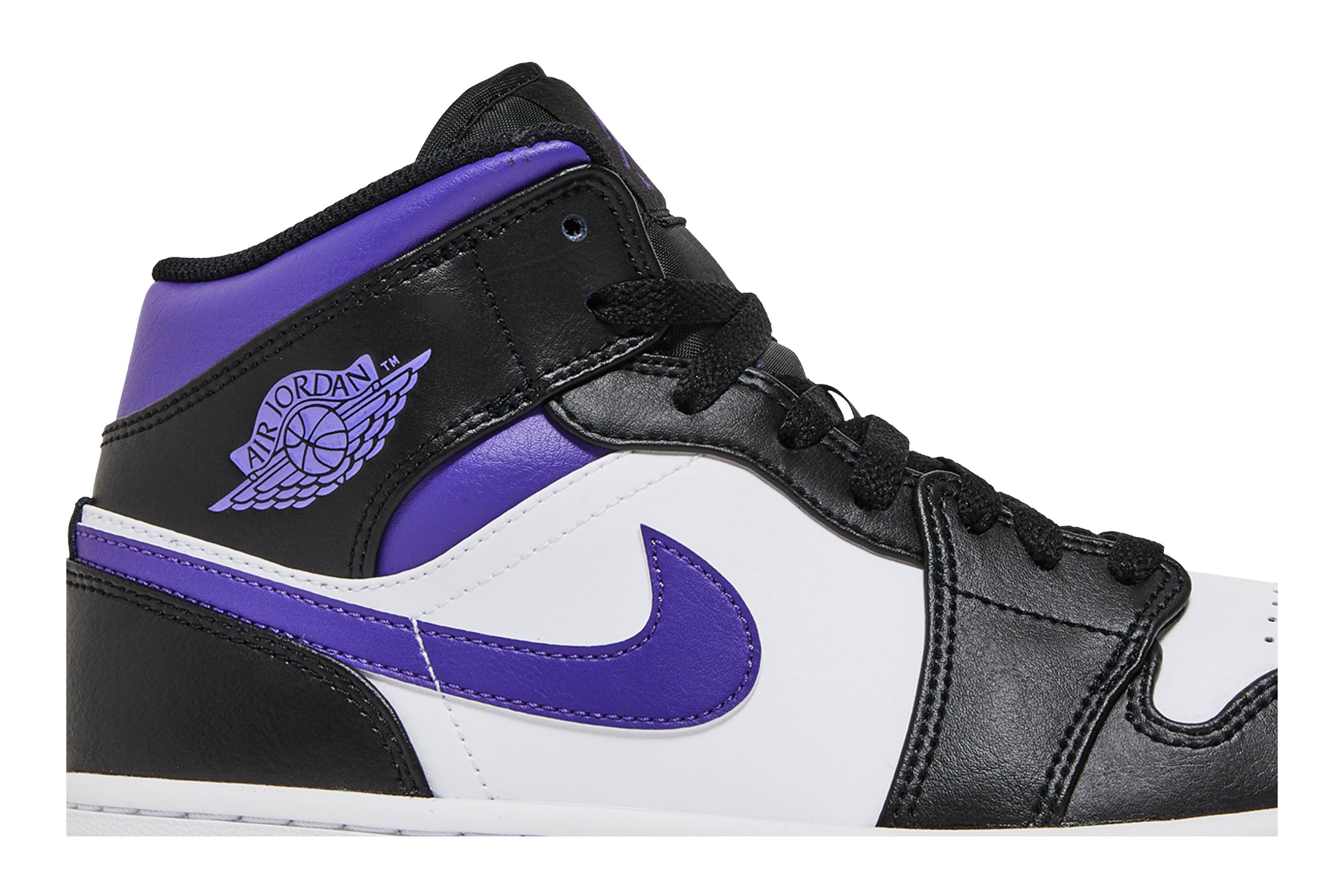 Air Jordan 1 Mid ‚Court Purple‘ 554724-095