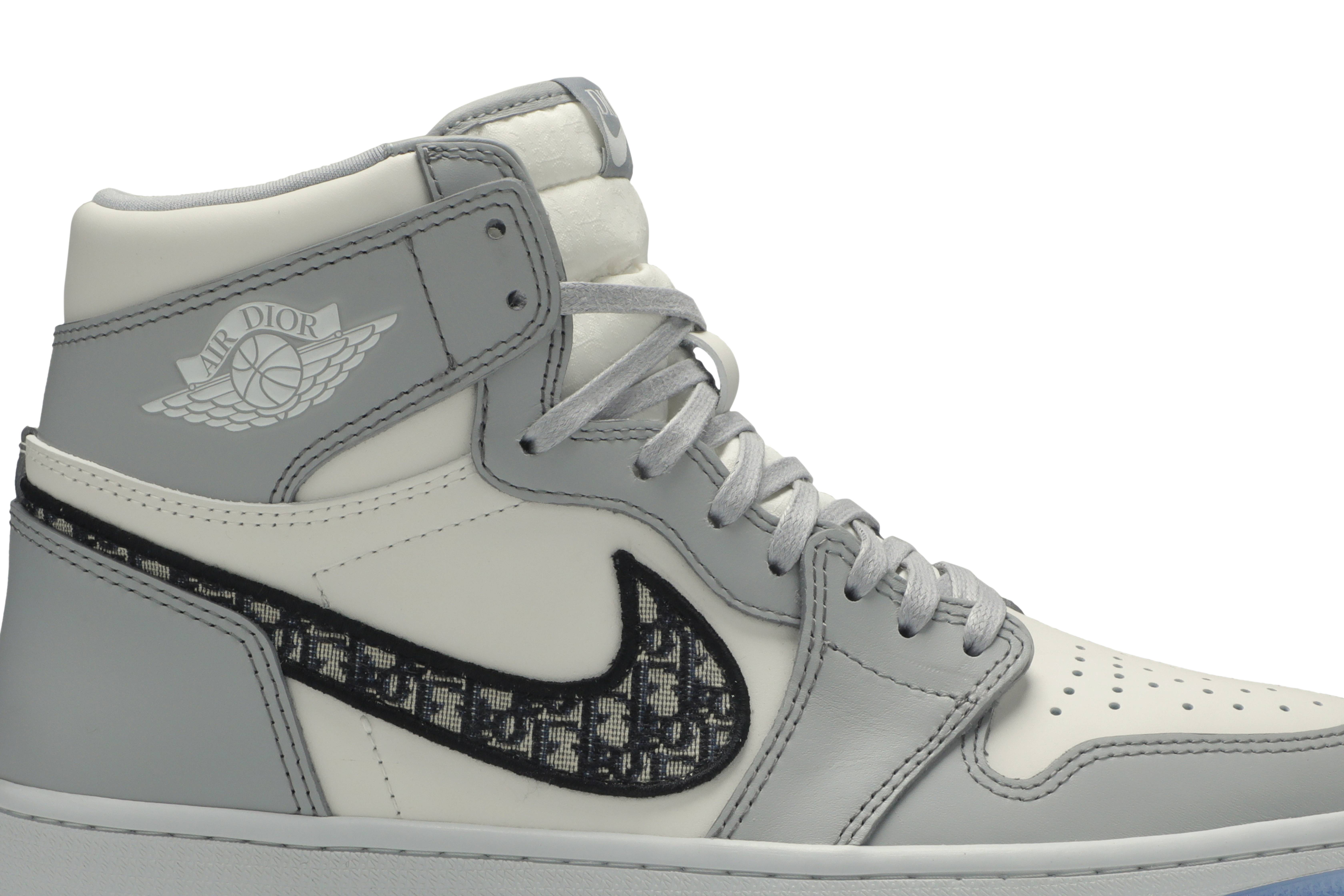 Dior x Air Jordan 1 High ‚Wolf Grey‘ CN8607-002