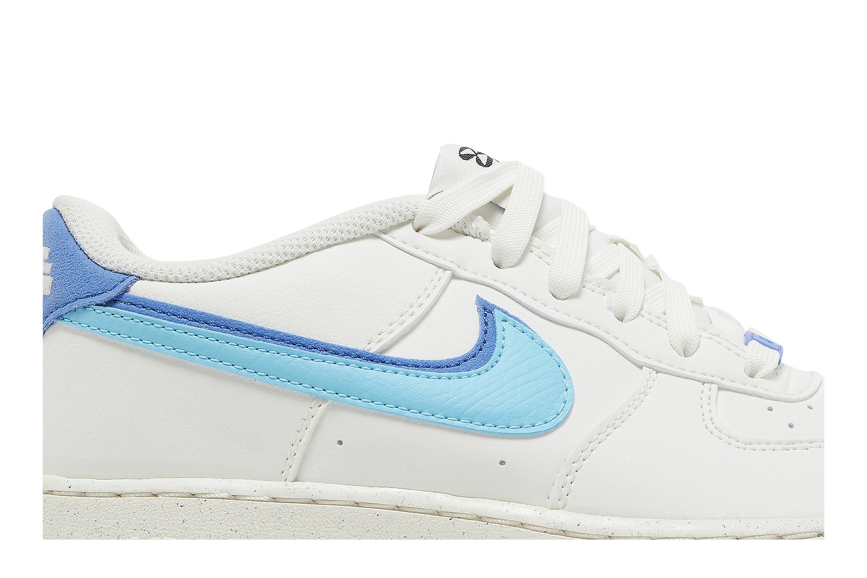 (Grade School) Nike Air Force 1 LV8 ‚Sail Medium Blue‘ DQ0359-100