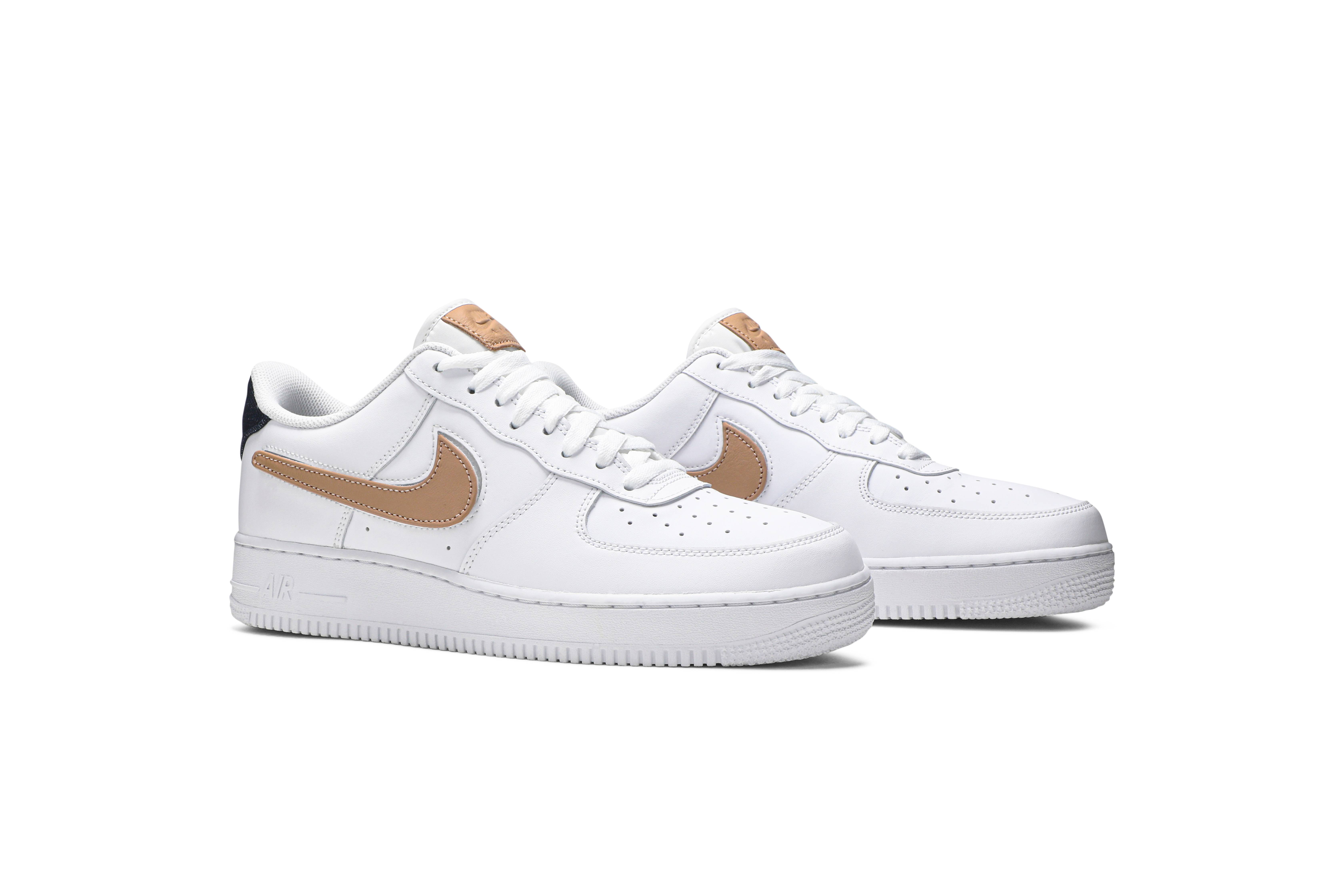 Nike Air Force 1 Low ’07 LV8 ‚Removable Swoosh – White Vachetta Tan‘ CT2253-100