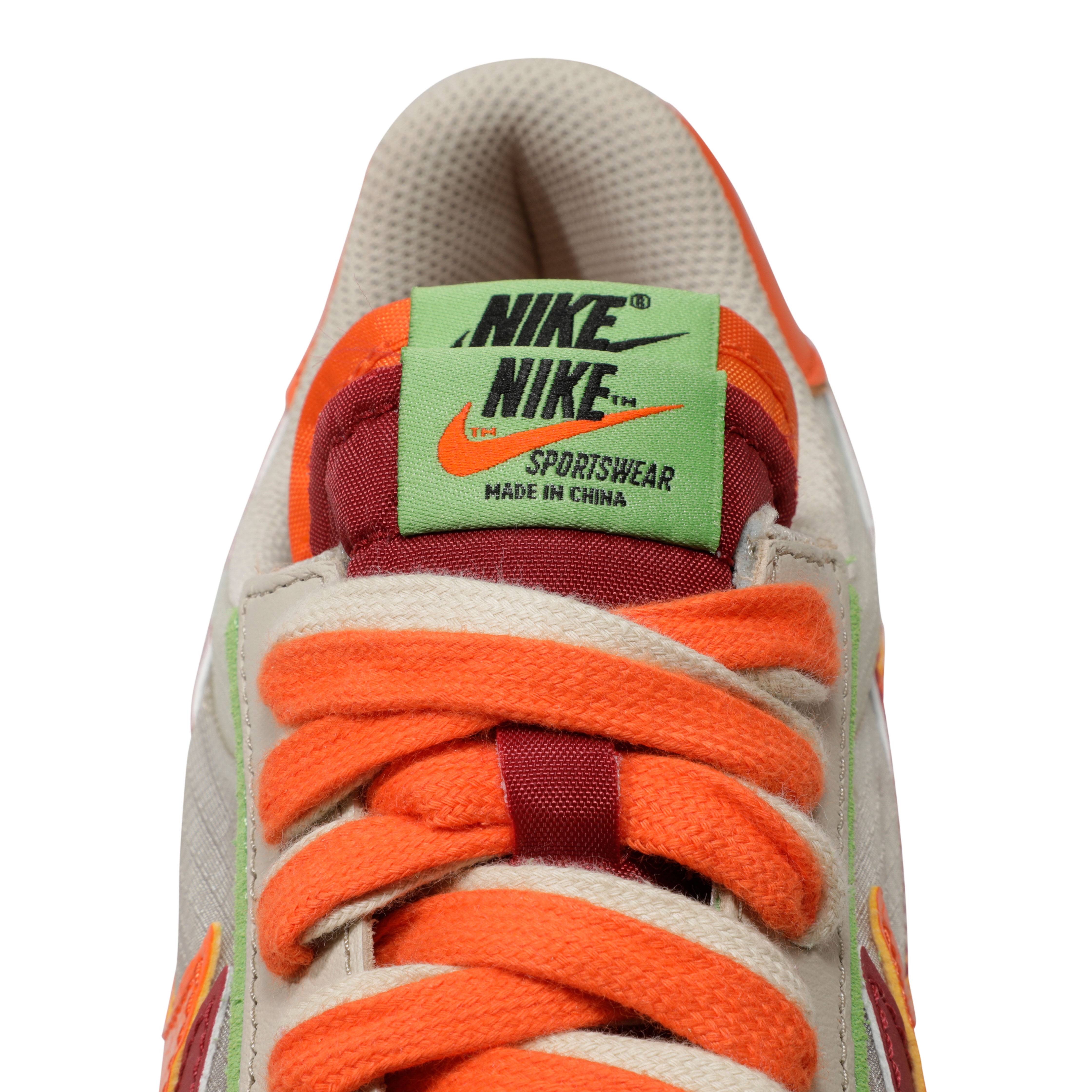 sacai x CLOT x Nike LDWaffle ‚Net Orange Blaze‘ DH1347-100