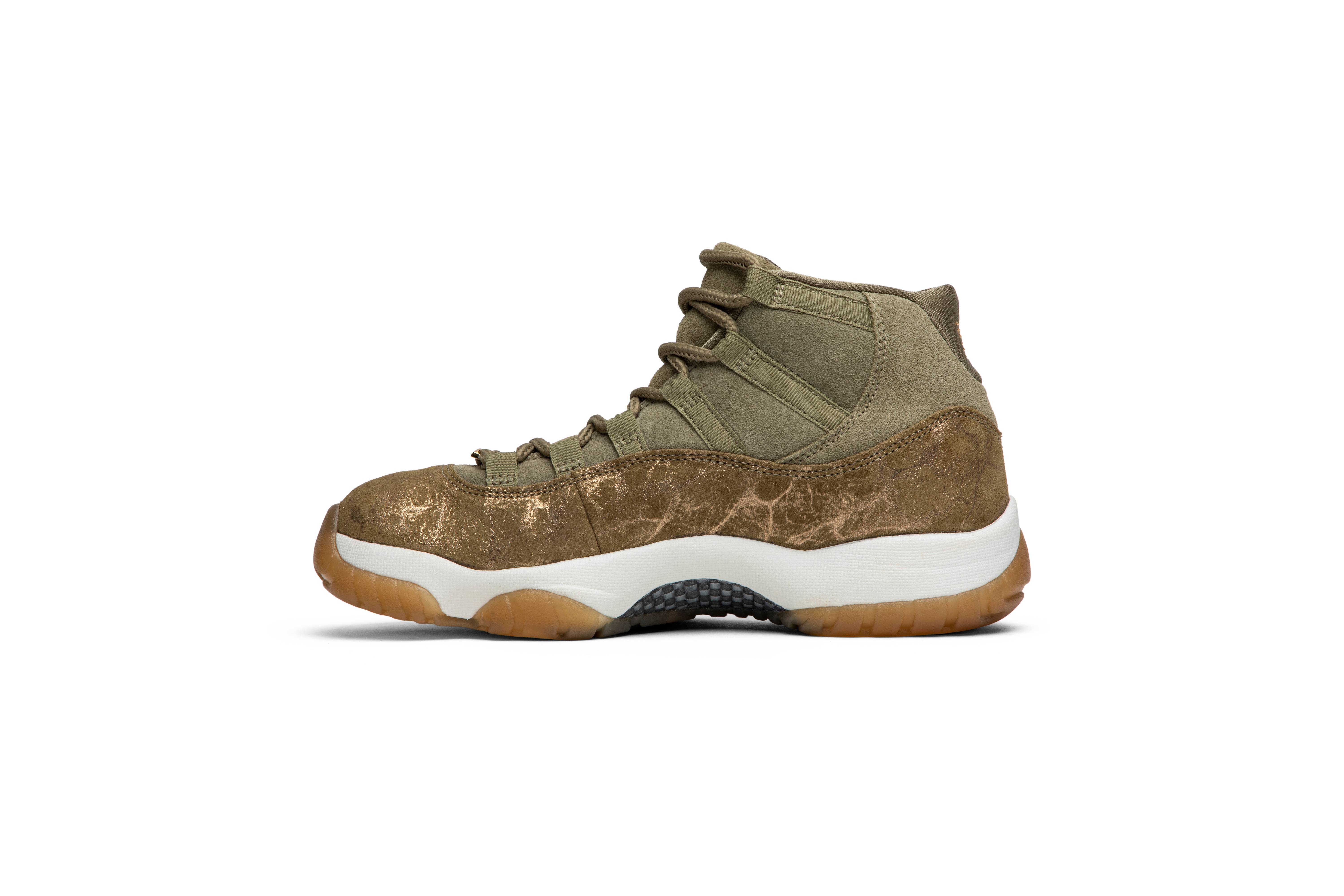 (Women) Air Jordan 11 Retro ‚Olive Lux‘ AR0715-200