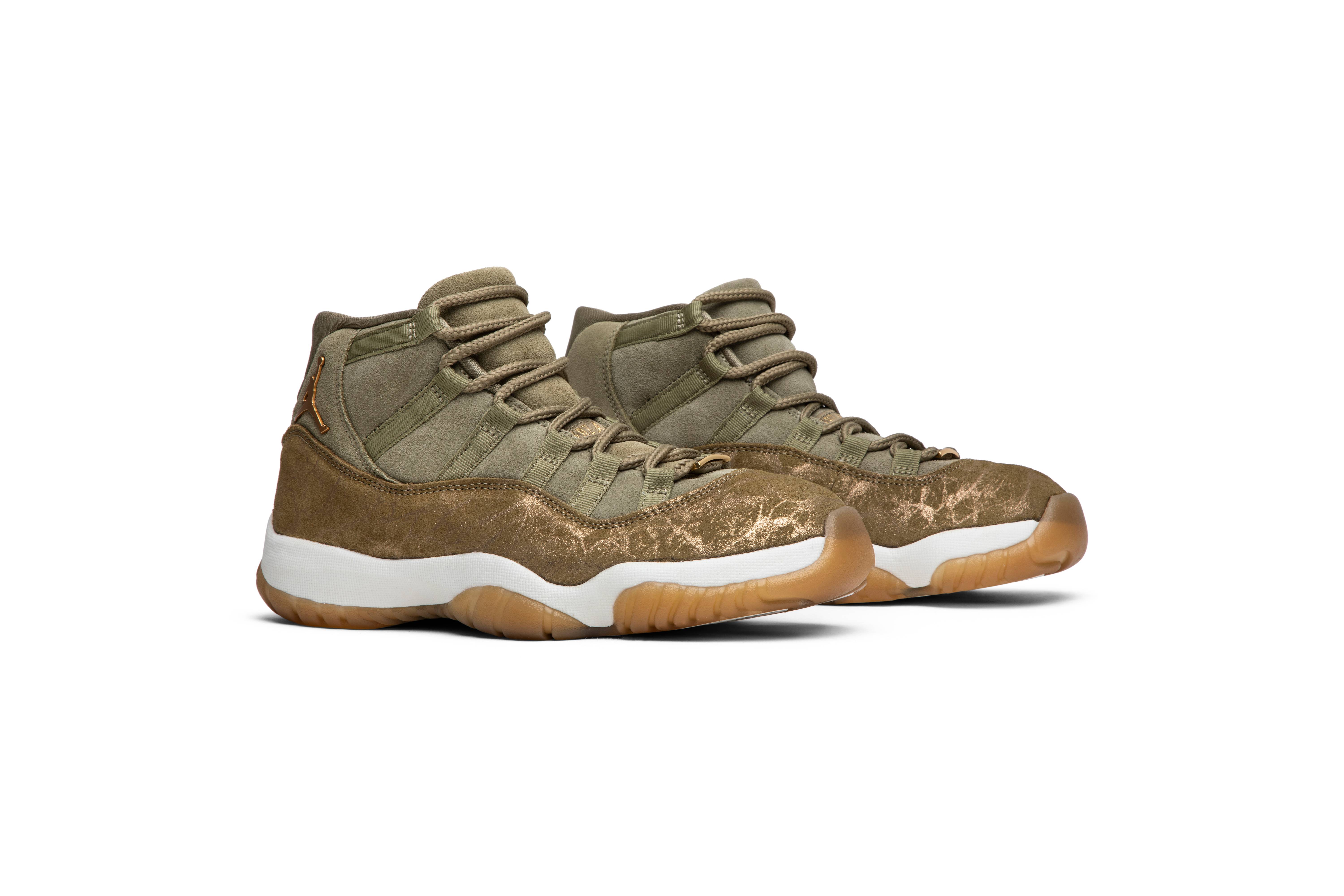 (Women) Air Jordan 11 Retro ‚Olive Lux‘ AR0715-200